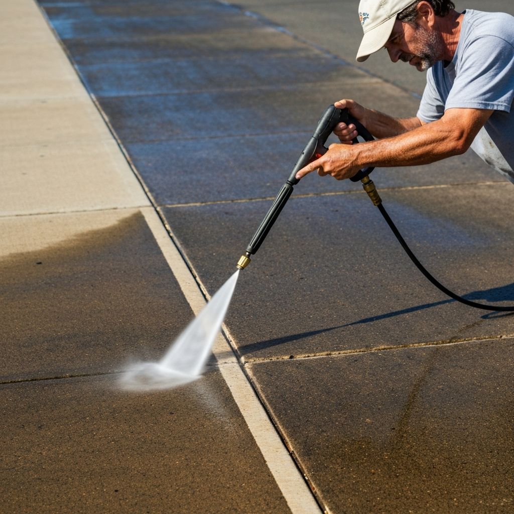Sidewalk Washing